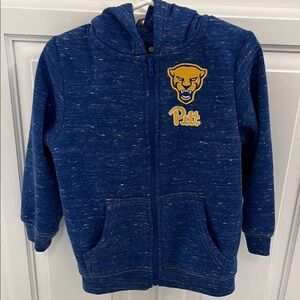 Pitt University of Pittsburgh 4T Kids Blue Hoodie with Logo